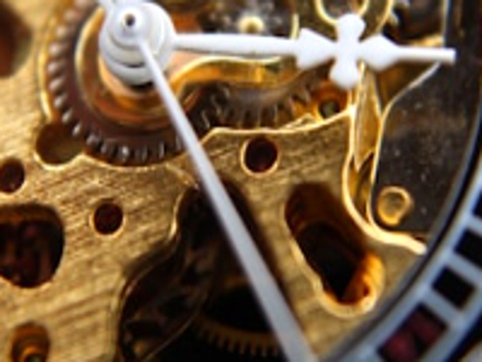 Executive steel automatic timepiece